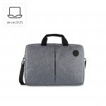 Taška na laptop Genua, do 44 cm (17,3), sivá Taška na laptop Genua, do 44 cm (17,3), sivá