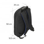 Laptopový batoh Genua, do 44 cm (17,3), čierny