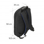 Laptopový batoh Genua, do 44 cm (17,3), čierny