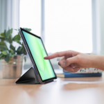 Puzdro na tablet Fold Clear pre Samsung Galaxy Tab A11 8,7, čierne Puzdro na tablet Fold Clear pre Samsung Galaxy Tab A11 8,7, čierne