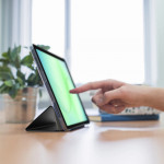 Puzdro na tablet Fold Clear pre Samsung Galaxy Tab A11 8,7, čierne Puzdro na tablet Fold Clear pre Samsung Galaxy Tab A11 8,7, čierne