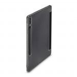 Puzdro na tablet Fold Clear pre Samsung Galaxy Tab S11 11, čierne