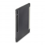 Obal na tablet Fold Clear pre Samsung Galaxy Tab S11 11, svetlosivý
