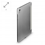 Obal na tablet Fold Clear pre Samsung Galaxy Tab S11 11, svetlosivý