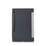 Obal na tablet Fold Clear pre Samsung Galaxy Tab S11 11, svetlosivý