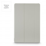 Obal na tablet Fold Clear pre Samsung Galaxy Tab S11 11, svetlosivý