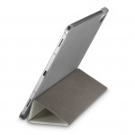 Obal na tablet Fold Clear pre Samsung Galaxy Tab S11 11, svetlosivý