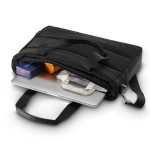 Quilt taška na notebook, shopper, do 41 cm (16,2), čierna