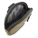 Headph. Bag for In-Ear and Accessories, Snap Hook, Round, Organiser, beige
