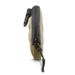 Headph. Bag for In-Ear and Accessories, Snap Hook, Round, Organiser, beige