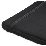 Jersey obal na notebook, 34-36 cm (13,3-14,1), predné vrecko, čierny