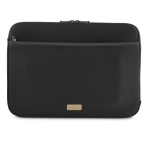 Jersey obal na notebook, 40-41 cm (15,6-16,2), predné vrecko, čierny