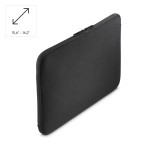 Jersey obal na notebook, 40-41 cm (15,6-16,2), predné vrecko, čierny