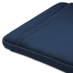 Jersey obal na notebook, 34-36 cm (13,3-14,1), predné vrecko, tm.modrý