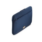 Jersey obal na notebook, 34-36 cm (13,3-14,1), predné vrecko, tm.modrý