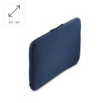 Jersey obal na notebook, 34-36 cm (13,3-14,1), predné vrecko, tm.modrý