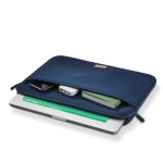 Jersey obal na notebook, 40-41 cm (15,6-16,2), predné vrecko, tm.modrý