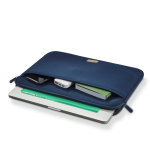 Jersey obal na notebook, 40-41 cm (15,6-16,2), predné vrecko, tm.modrý
