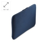 Jersey obal na notebook, 40-41 cm (15,6-16,2), predné vrecko, tm.modrý