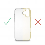 Ochranný kryt na mobil Always Clear pre Apple iPhone 17, priehľadný