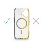 Ochranný kryt Extreme Protect pre iPhone 17, magnetický, priehľadný