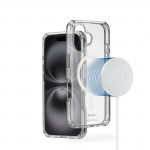 Ochranný kryt Extreme Protect pre iPhone 17, magnetický, priehľadný