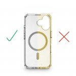 Ochranný kryt Extreme Protect pre iPhone 17, magnetický, priehľadný Ochranný kryt Extreme Protect pre iPhone 17, magnetický, priehľadný