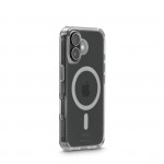 Ochranný kryt Extreme Protect pre iPhone 17, magnetický, priehľadný