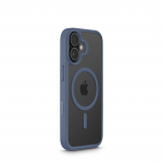 Ochranný kryt Frame Protect pre iPhone 17, magnetický, modrý