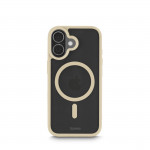 Ochranný kryt Frame Protect pre iPhone 17, magnetický, béžový