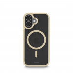 Ochranný kryt Frame Protect pre iPhone 17, magnetický, béžový