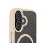 Ochranný kryt Frame Protect pre iPhone 17, magnetický, béžový