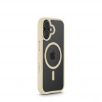 Ochranný kryt Frame Protect pre iPhone 17, magnetický, béžový
