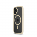 Ochranný kryt Frame Protect pre iPhone 17, magnetický, béžový