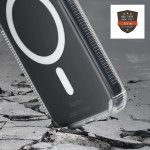 Ochranný kryt Extreme Protect pre iPhone Air, magnetický, priehľadný