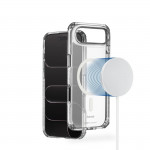 Ochranný kryt Extreme Protect pre iPhone Air, magnetický, priehľadný