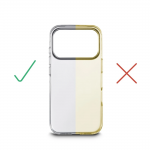 Ochranný kryt na mobil Always Clear pre Apple iPhone 17 Pro, priehľadný
