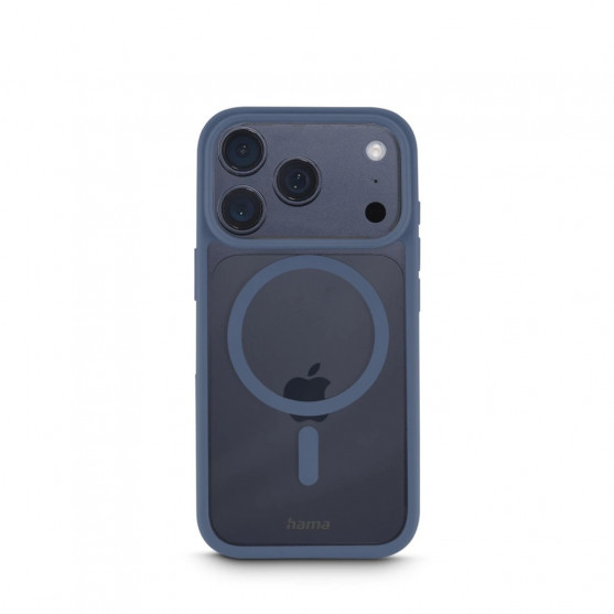 Ochranný kryt Frame Protect pre iPhone 17 Pro, magnetický, modrý