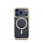 Ochranný kryt Frame Protect pre iPhone 17 Pro, magnetický, béžový Ochranný kryt Frame Protect pre iPhone 17 Pro, magnetický, béžový