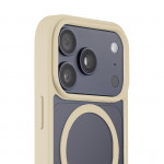 Ochranný kryt Frame Protect pre iPhone 17 Pro, magnetický, béžový Ochranný kryt Frame Protect pre iPhone 17 Pro, magnetický, béžový