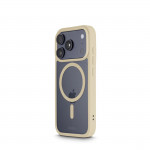 Ochranný kryt Frame Protect pre iPhone 17 Pro, magnetický, béžový Ochranný kryt Frame Protect pre iPhone 17 Pro, magnetický, béžový