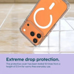Ochranný kryt Extreme Protect pre iPhone 17 Pro, magnetický, priehľadný
