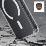 Ochranný kryt Extreme Protect pre iPhone 17 Pro, magnetický, priehľadný