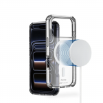 Ochranný kryt Extreme Protect pre iPhone 17 Pro, magnetický, priehľadný