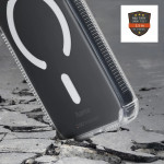 Ochranný kryt Extreme Protect pre iPhone 17 Pro, magnetický, priehľadný