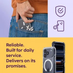 Ochranný kryt Extreme Protect pre iPhone 17 Pro, magnetický, priehľadný