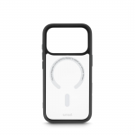 Puzdro Frame Protect pre iPhone 17 Pro, magnetické, priehľadné, čierne Puzdro Frame Protect pre iPhone 17 Pro, magnetické, priehľadné, čierne
