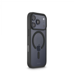 Puzdro Frame Protect pre iPhone 17 Pro, magnetické, priehľadné, čierne Puzdro Frame Protect pre iPhone 17 Pro, magnetické, priehľadné, čierne