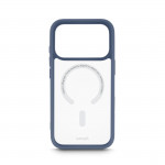 Ochranný kryt Frame Protect pre iPhone 17 Pro Max, magnetický, modrý