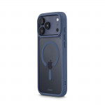 Ochranný kryt Frame Protect pre iPhone 17 Pro Max, magnetický, modrý